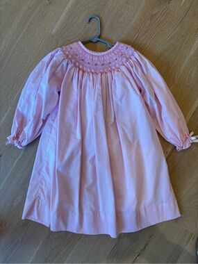 Smockingbird Rosebud Smocked Dress (size 5)